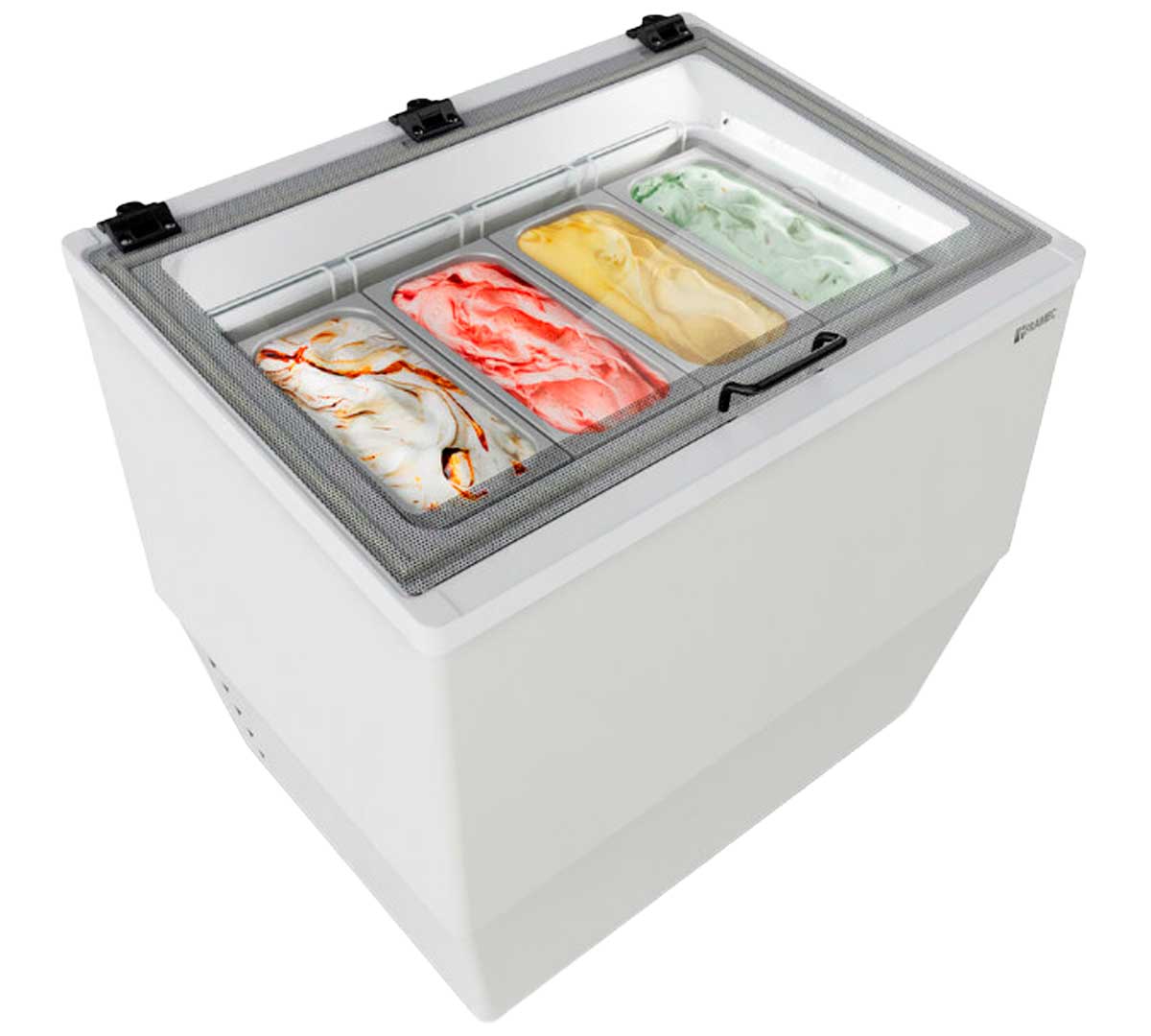 Masquefrio Vitrina de Helados Creamy Gris