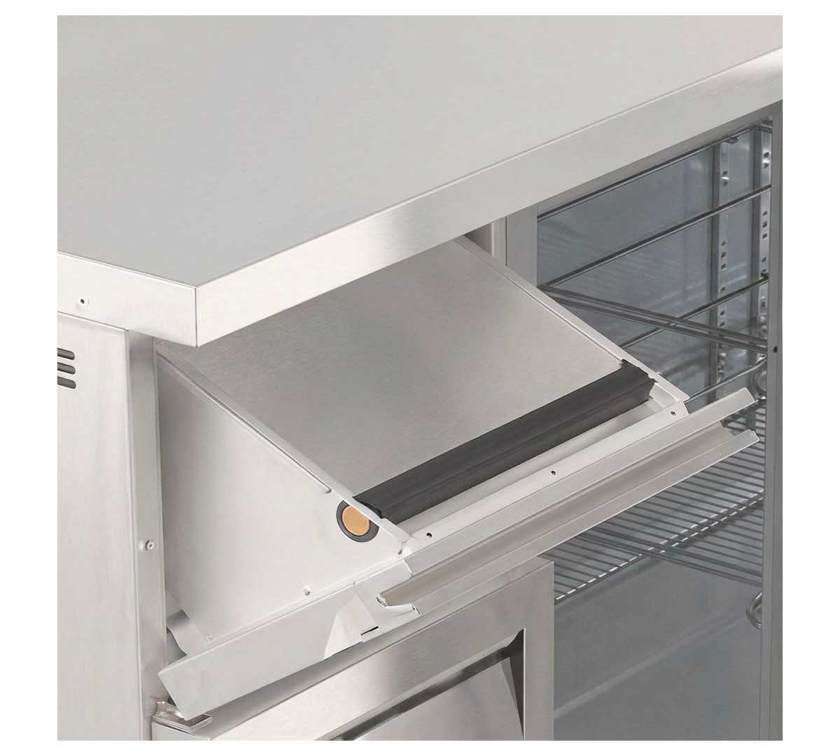 DOCRILUC - Mueble cafetero inox MCN-100