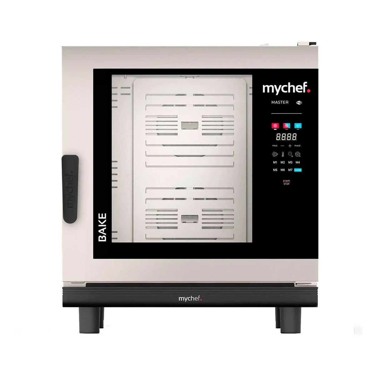 Mychef Horno mixto panadero Bake Master 6 bandejas 600x400 mm gas - vista principal