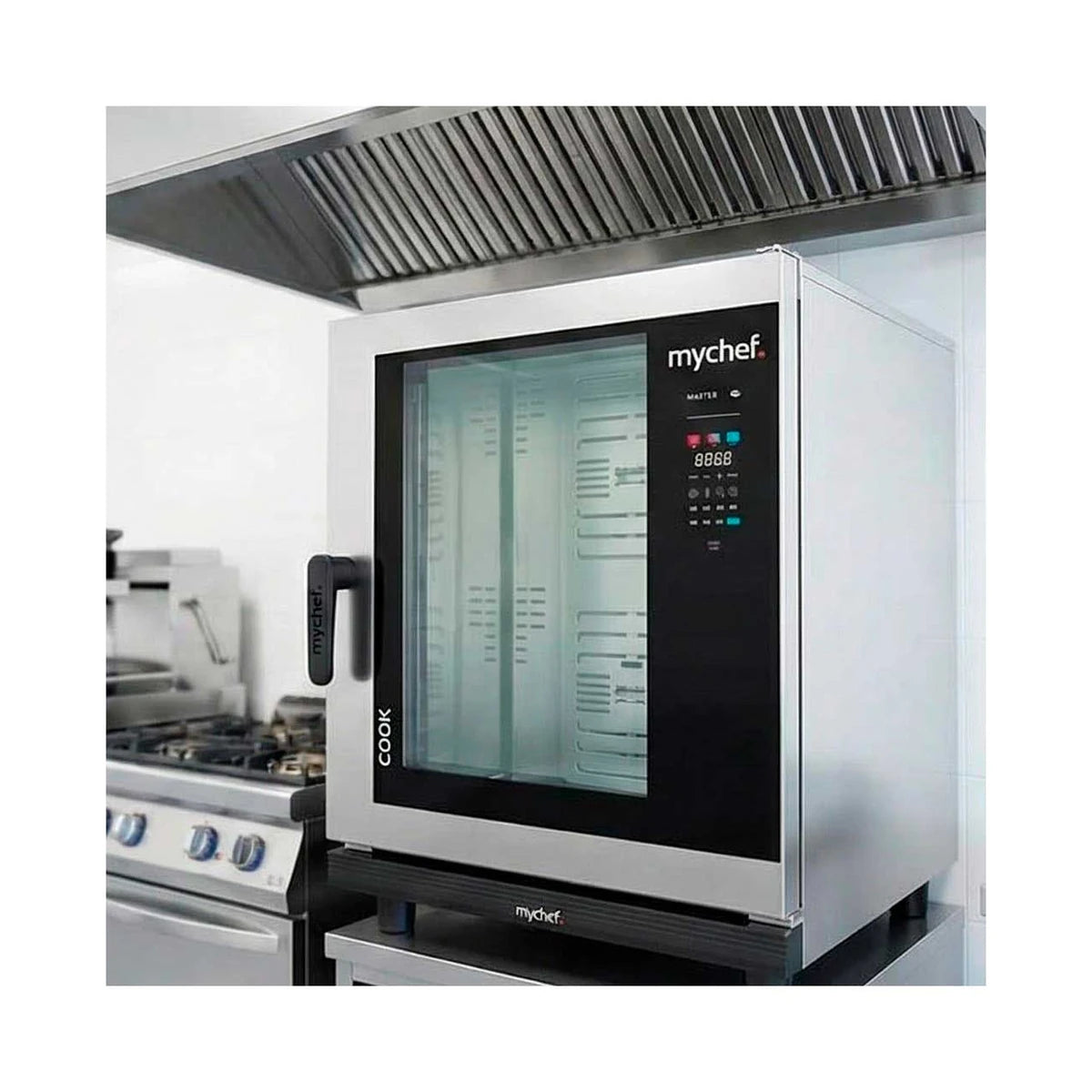 Mychef Horno mixto Cook Master 10 bandejas GN 1/1 gas - imagen 3