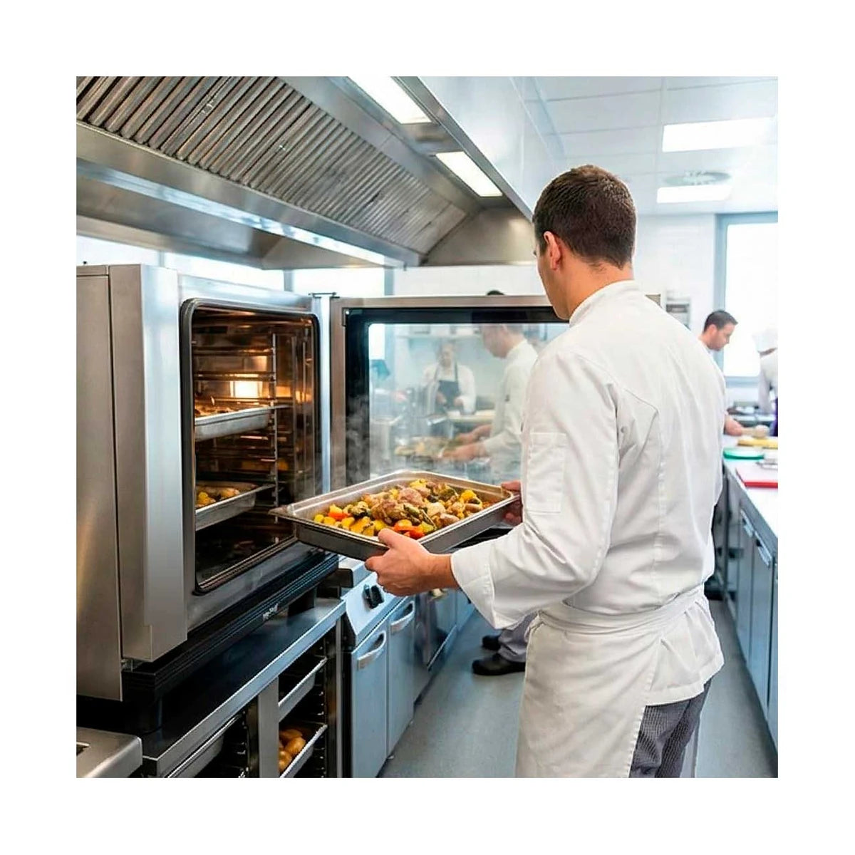 Mychef Horno mixto Cook Master 6 bandejas GN 1/1 gas - imagen 6