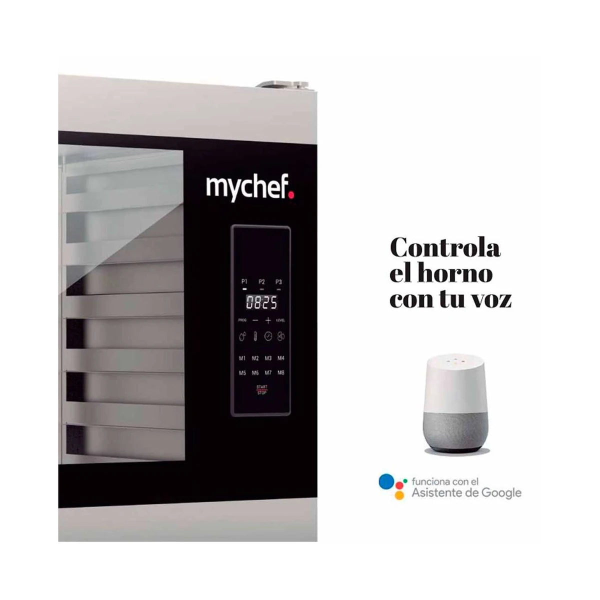 Mychef Horno mixto COOK PRO 10 bandejas GN 1/1 eléctrico - imagen 3