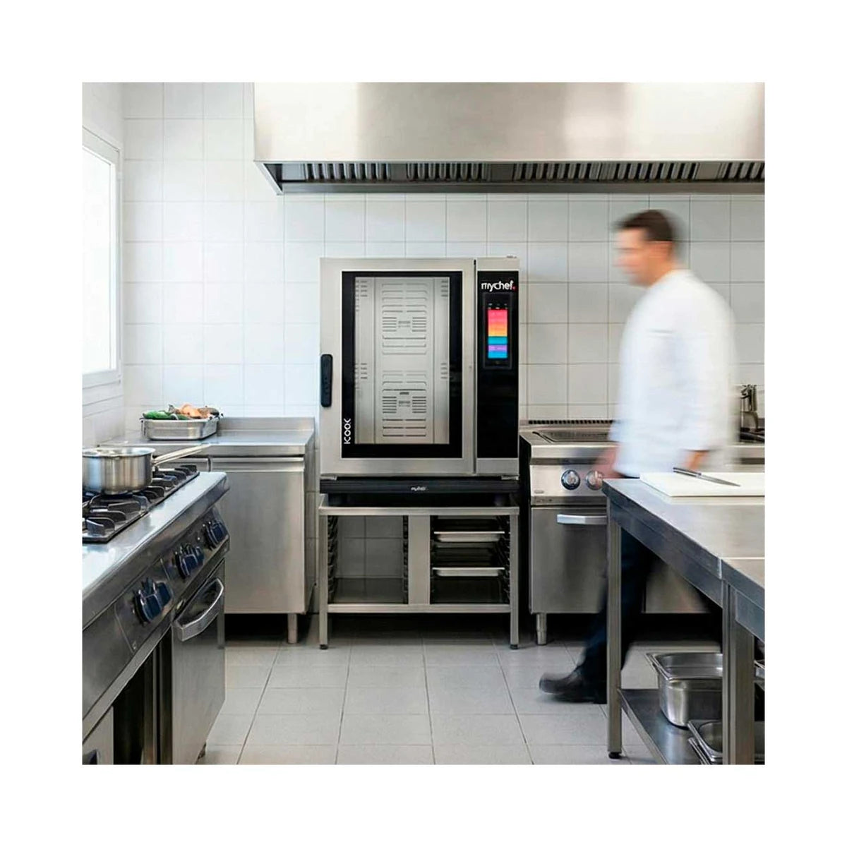Mychef Horno mixto iCook 10 bandejas GN 1/1 gas - imagen 6