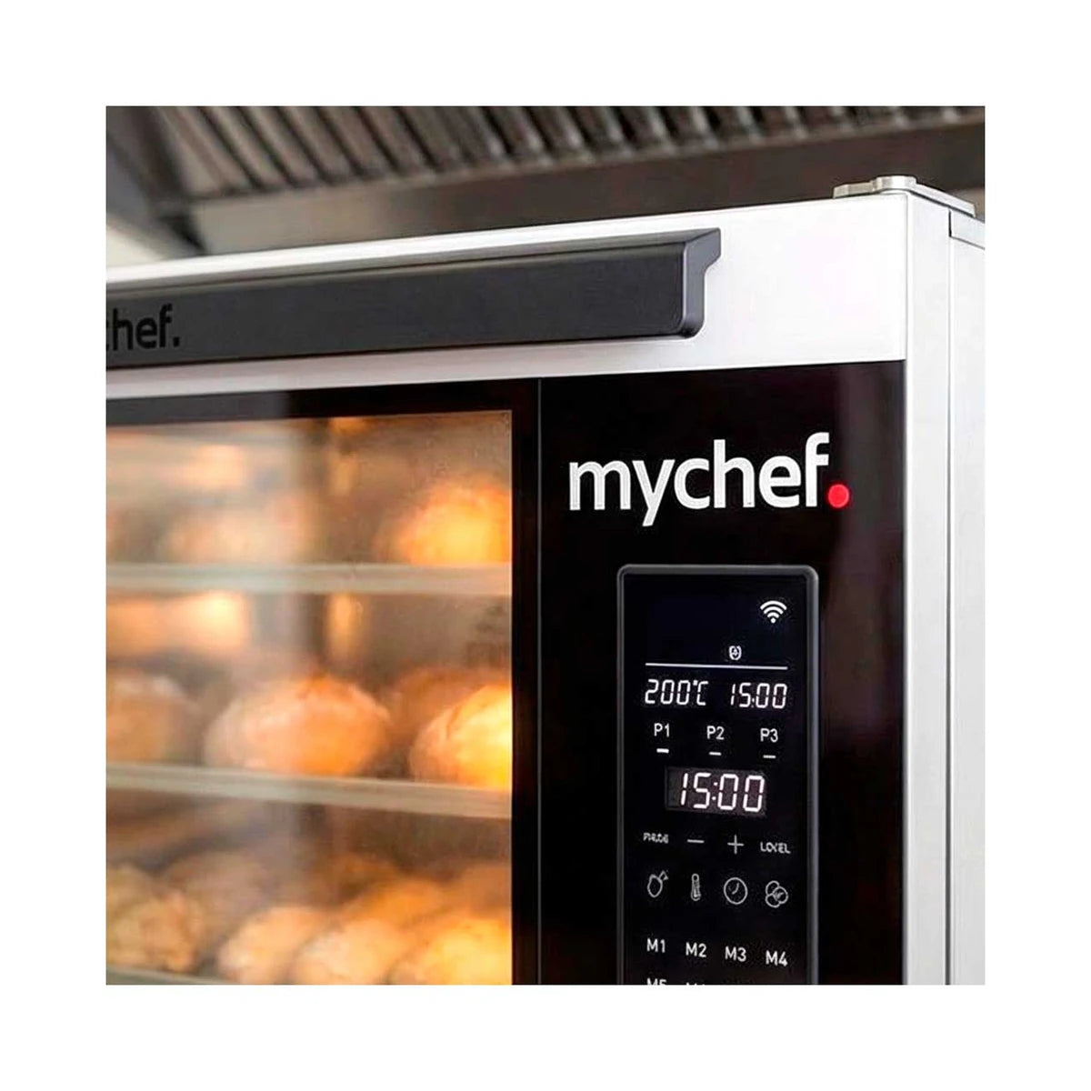 Mychef Horno panadero Bakershop Air-S 4 bandejas 600x400 mm eléctrico - imagen 3