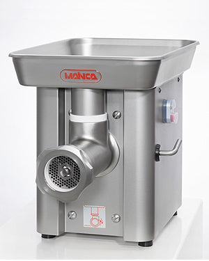 Picadora de carne profesional Mainca PC-82 PC-22 en acero inoxidable para carnicerías