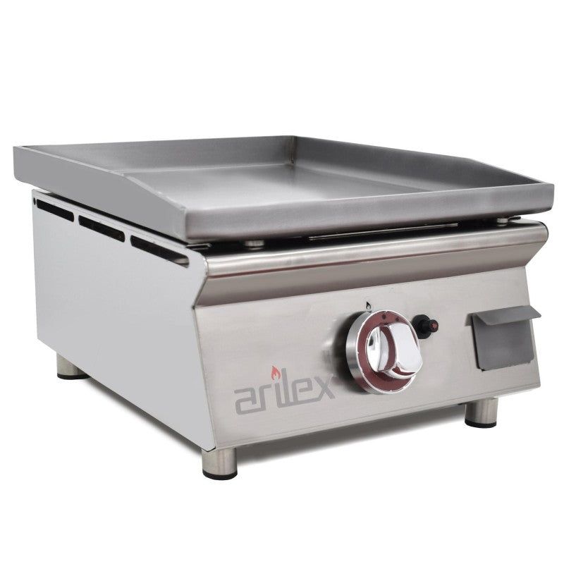 Arilex Plancha Gas 40 cm Acero Laminado De 6 Mm 40PGLN