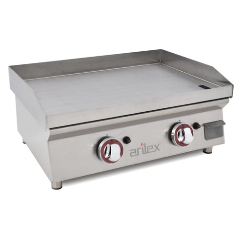 Arilex Plancha Gas 60 cm Acero Rectificado De 15 Mm 60PGRN