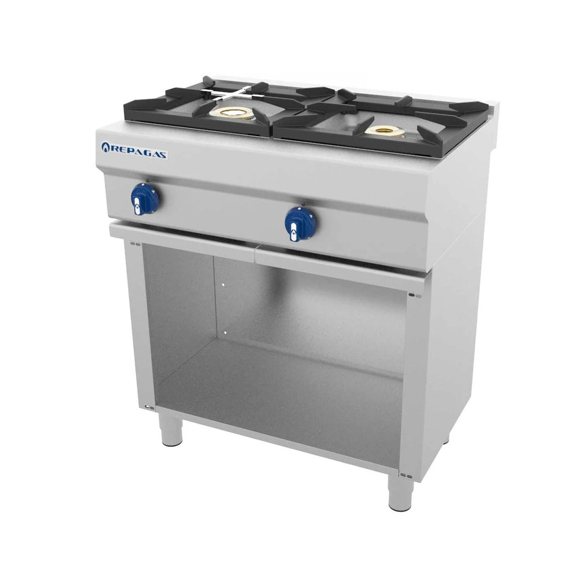 Repagas Cocina a Gas 2 fuegos con Soporte Serie 550 Smart Line CG-520 - vista 1