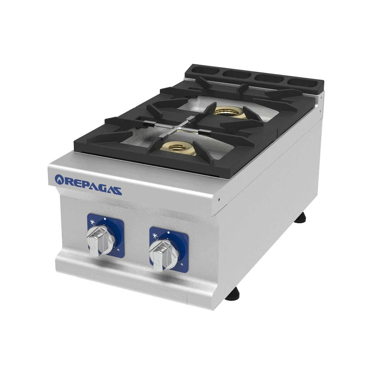 Repagas Cocina a Gas 2 fuegos Sobremesa Serie 900 Professional Line CG-920/M PRO - vista 1