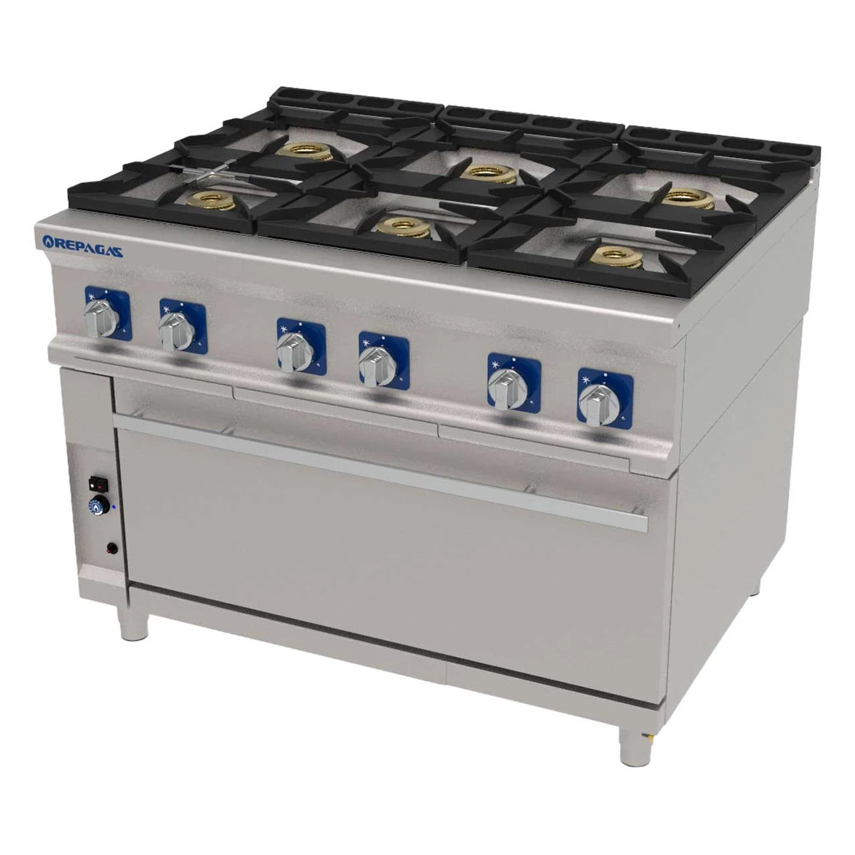 Repagas Cocina a gas con horno CG-961 Serie 900 Power Line - vista 3