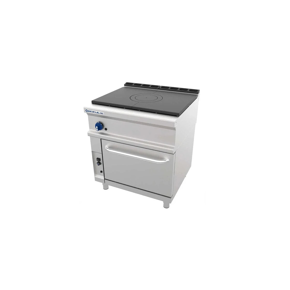 Repagas Cocina a gas con placa francesa y horno CG-711/R Serie 750 Professional Line - vista 2