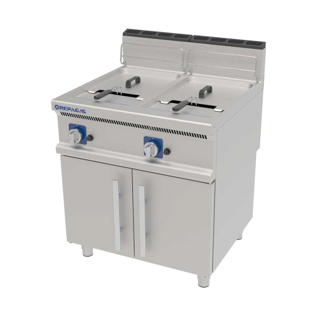 Repagas S750 Pro Line Freidora FGT-72/17 Pro - Potencia Gas 16,5 + 16,5 kW