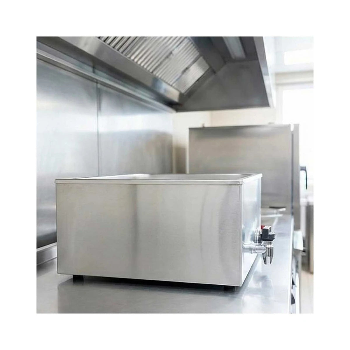 Savemah Baño María Serie Snack Simple BM-2L - vista lateral en cocina