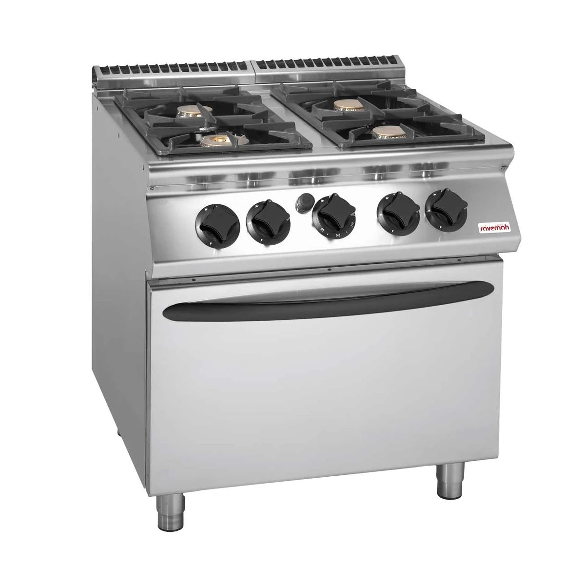 Savemah Cocina a gas 4 fuegos con horno SV 78 CFG Serie 700 - vista 1