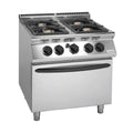 Savemah Cocina a gas 4 fuegos con horno SV 98 CFG Serie 900 - vista 1