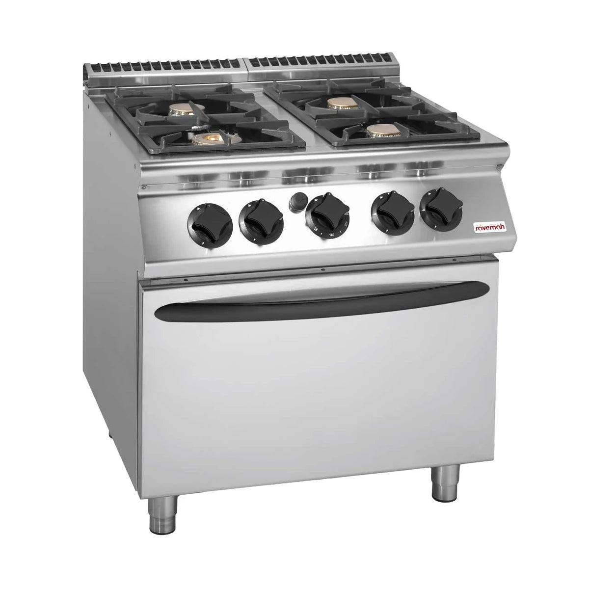 Savemah Cocina a gas 4 fuegos con horno SV 98 CFG Serie 900 - vista 1