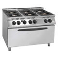 Savemah Cocina a gas 6 fuegos con horno maxi SV 912 CFGG Serie 900 - vista 1