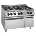 Savemah Cocina a gas 6 fuegos con horno SV 912 CFG Serie 900 - vista 1