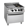 Savemah Cocina a gas con placa radiante y horno SV 78 TPP Serie 700 - vista 1