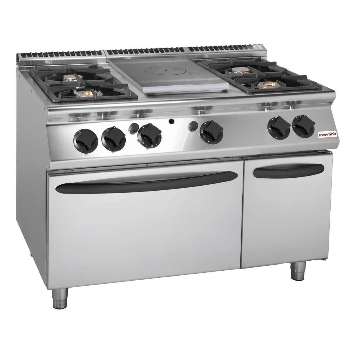 Savemah Cocina a gas con placa radiante y horno SV 912 TPP Serie 900 - vista 1