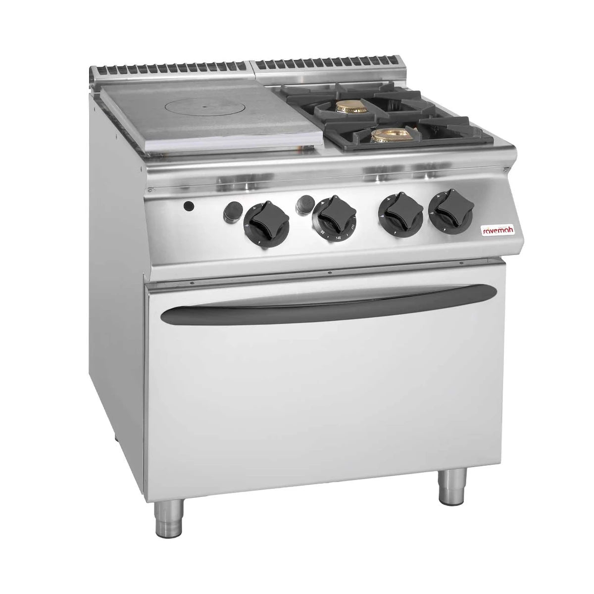 Savemah Cocina a gas con placa radiante y horno SV 98 TPPCFGB Serie 900 - vista 1
