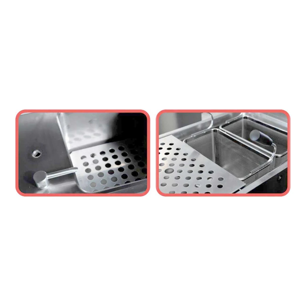 Savemah Cuecepastas SV 78 CPES eléctrico 26 + 26 litros – detalle del equipo 2