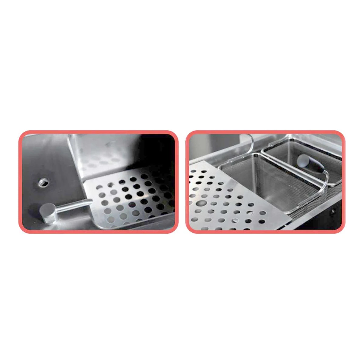 Savemah Cuecepastas SV 78 CPGS a gas 26 + 26 litros – detalle del equipo 2