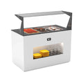 Sayl Módulo Self-Service Baño María BUB65E - vista del expositor para buffet