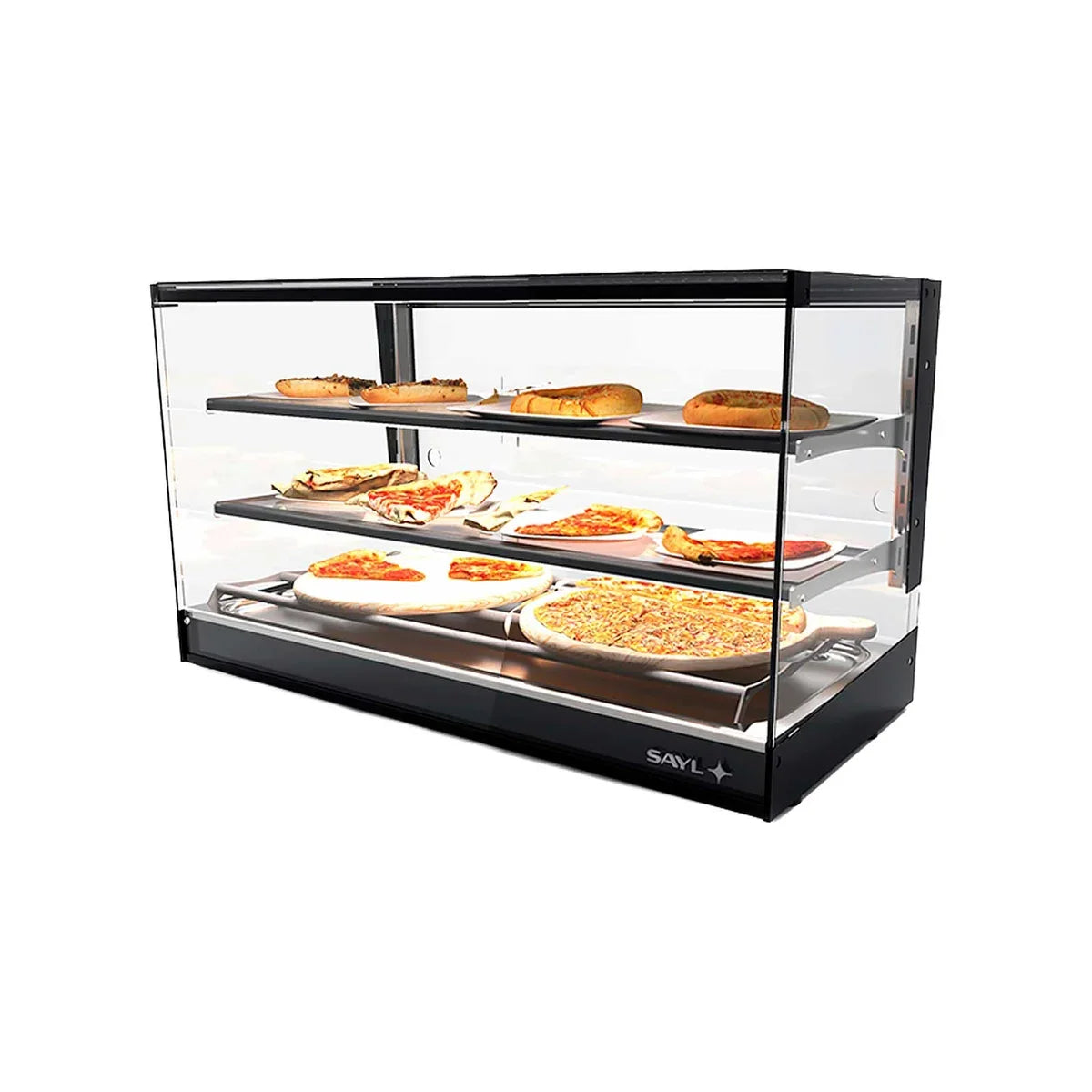 Sayl LOGIC TRIPLE CLO2-S – Vitrina caliente calor seco Sahara. Vista representativa de la gama.