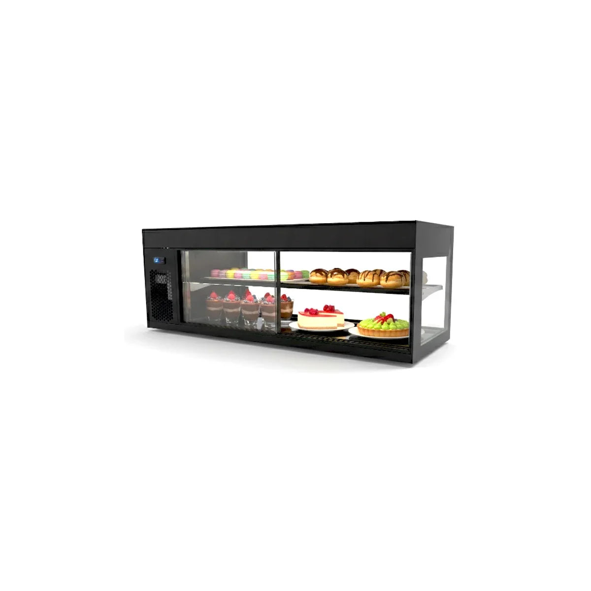 Sayl LOGIC PLUS VTLG6PSC – Vitrina de tapas ventilada. Vista representativa de la familia del catálogo del fabricante.