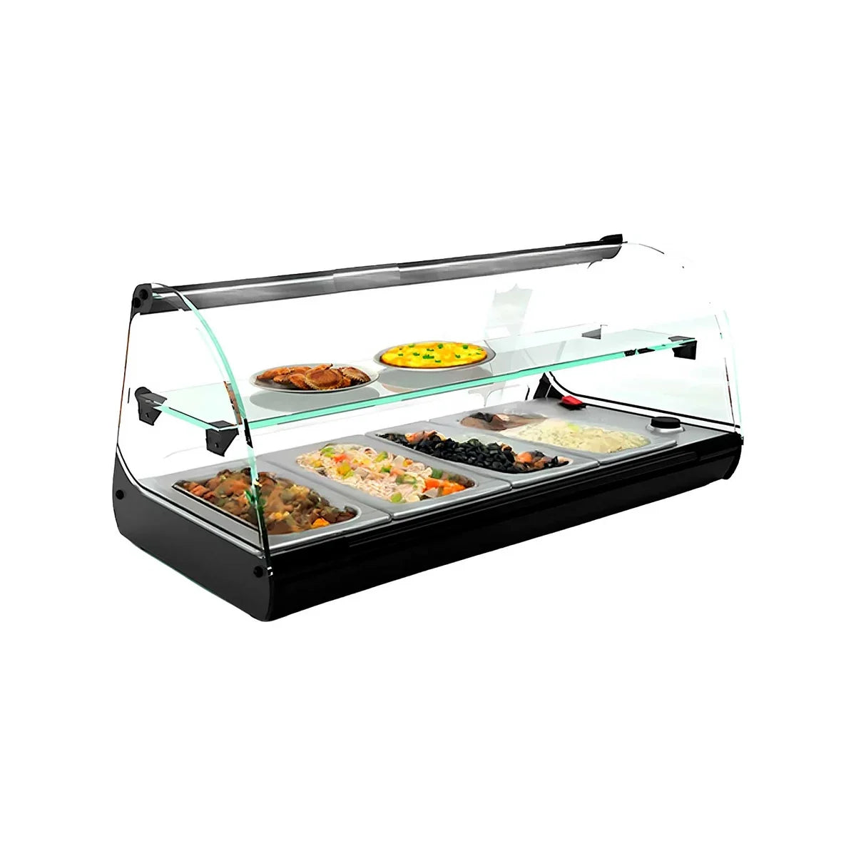 Sayl CLASSIC 2P C – Vitrina caliente baño maría. Vista representativa de la gama.