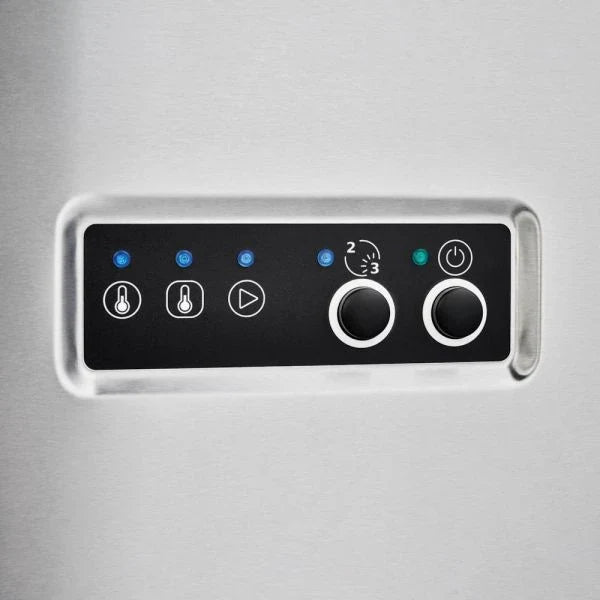 Stalgast lavautensilios 805025 AQUA P3 con dosificador y bombas de desagüe y aclarado — panel lavautensilios