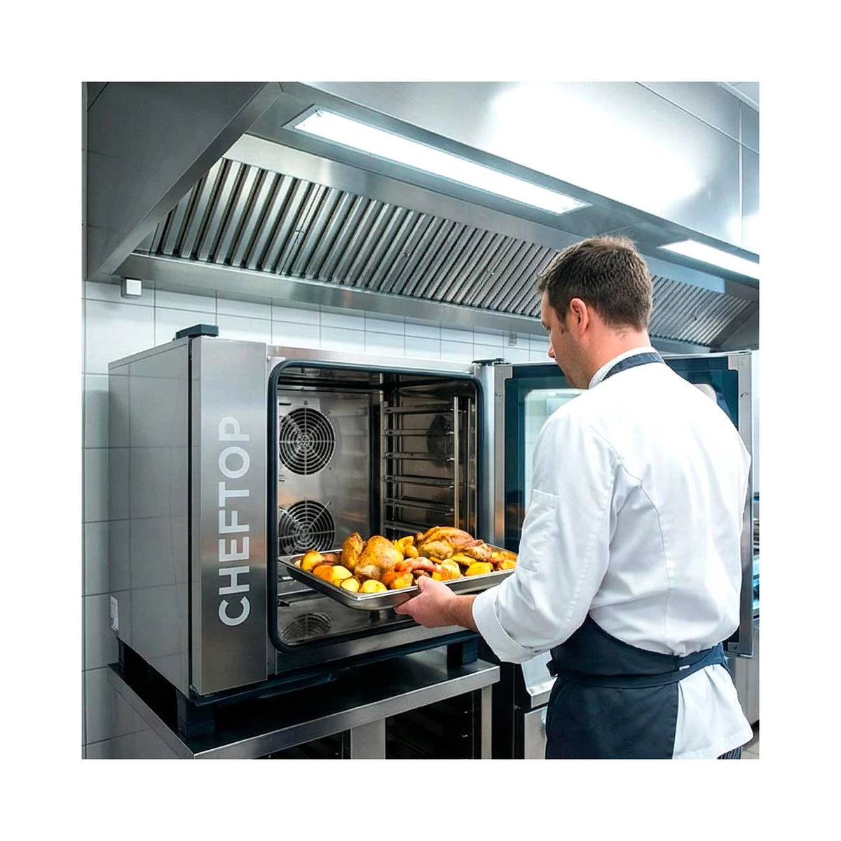 UNOX Horno mixto CHEFTOP MIND.Maps PLUS XEVC-0711-GPRM 7 bandejas GN 1/1 gas - imagen 4