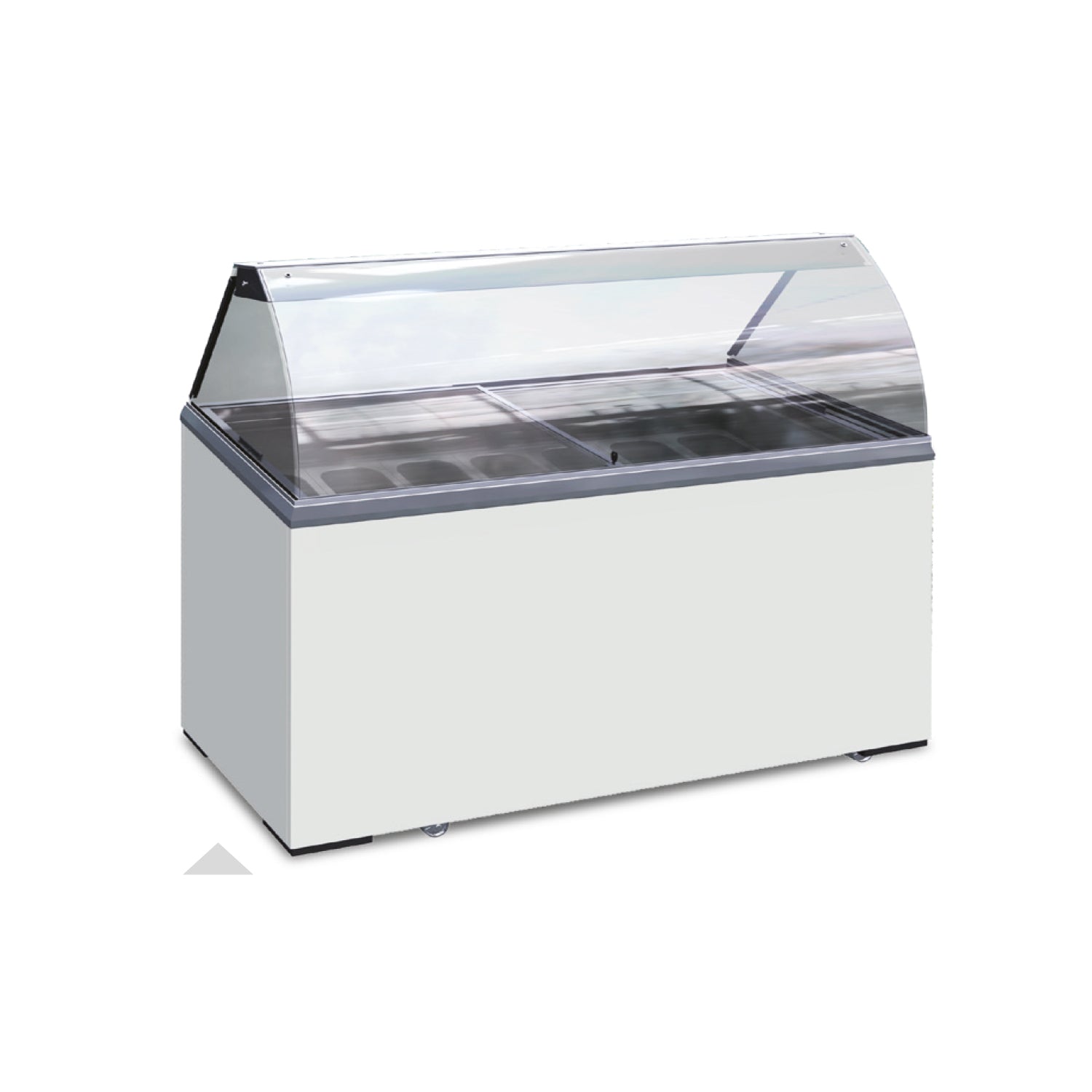 Vitrina congeladora para helados KICE8 de gran capacidad